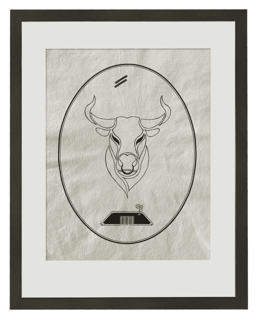 Zeichnung; Tusche, Bleistift; Büttenpapier; 42 x 30 cm; 2026