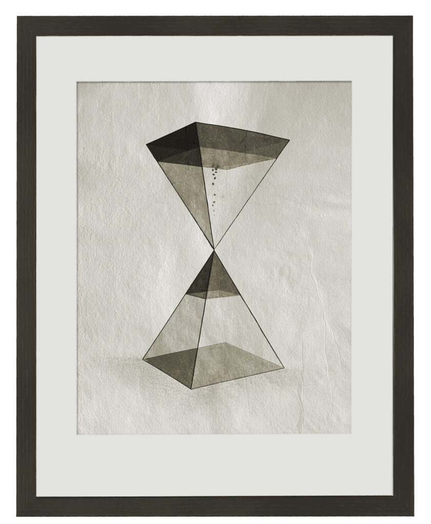 Zeichnung; Tusche, Bleistift; Büttenpapier; 42 x 30 cm; 2026